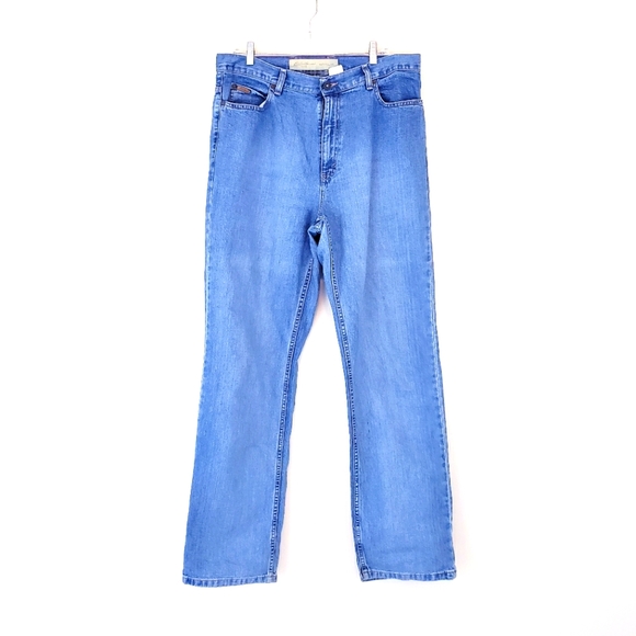 Eddie Bauer Vintage Mom Jeans Plus Size 16 Tall Y2K 90s 16T Jean Straight Jean - Picture 1 of 13